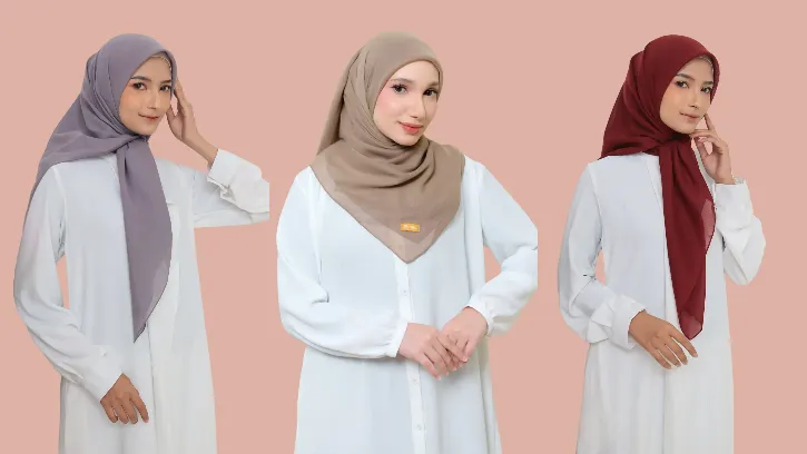 9 Warna Jilbab yang Cocok untuk Baju Pink, Bikin Look Makin Anggun!